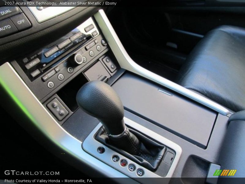 Alabaster Silver Metallic / Ebony 2007 Acura RDX Technology