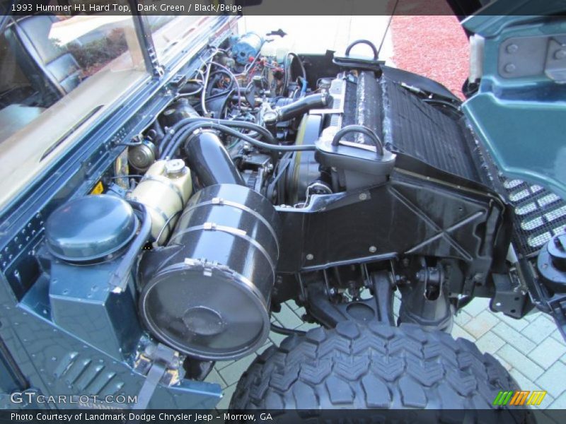  1993 H1 Hard Top Engine - 6.2 Liter OHV 16-Valve Diesel V8