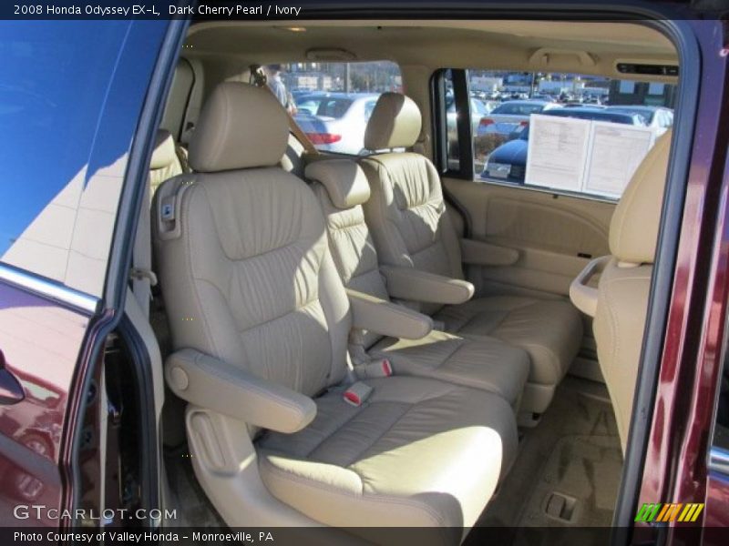 Dark Cherry Pearl / Ivory 2008 Honda Odyssey EX-L