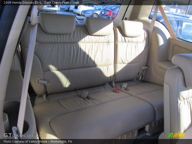 Dark Cherry Pearl / Ivory 2008 Honda Odyssey EX-L