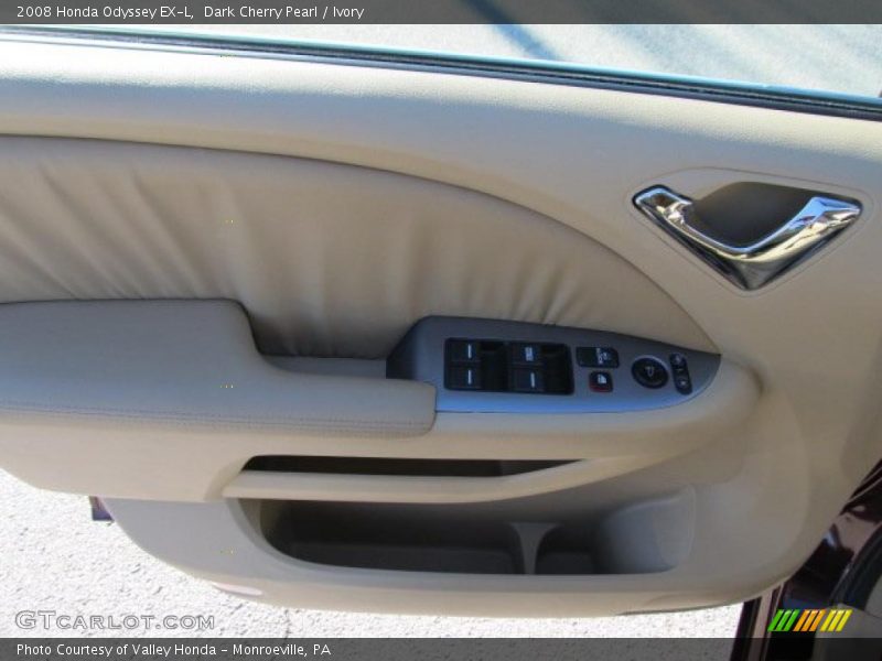 Dark Cherry Pearl / Ivory 2008 Honda Odyssey EX-L