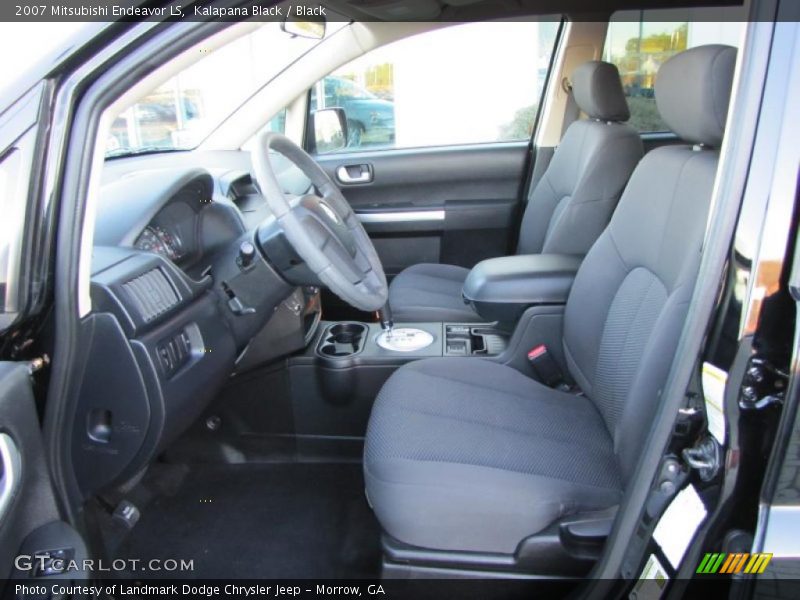  2007 Endeavor LS Black Interior