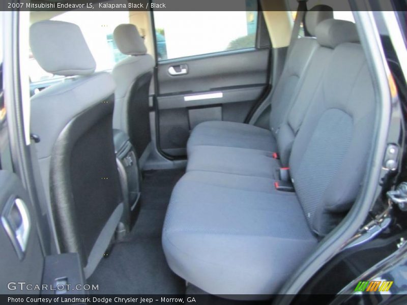  2007 Endeavor LS Black Interior
