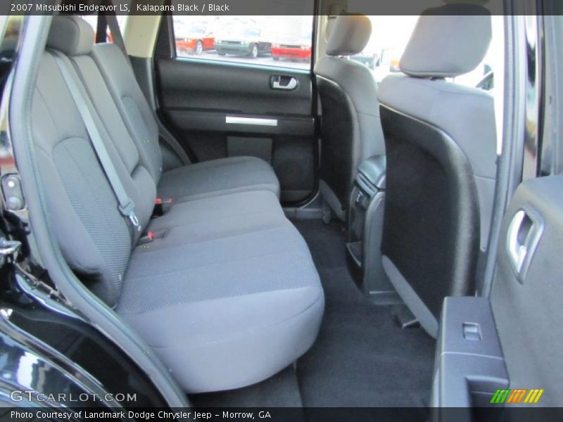  2007 Endeavor LS Black Interior