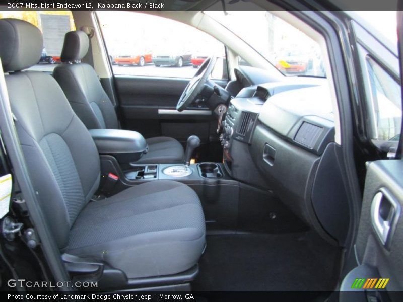  2007 Endeavor LS Black Interior