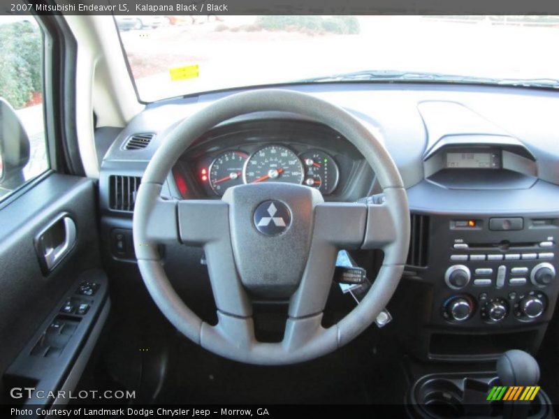 Dashboard of 2007 Endeavor LS