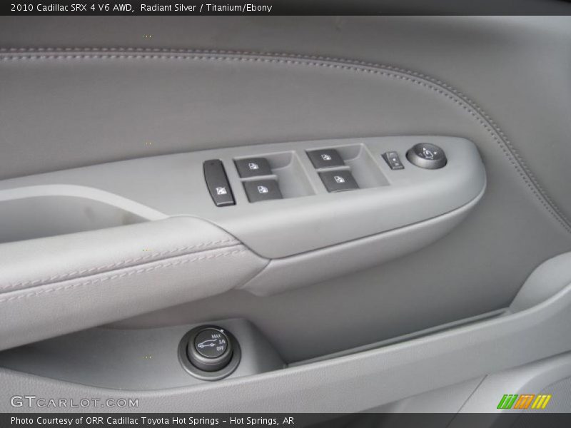 Radiant Silver / Titanium/Ebony 2010 Cadillac SRX 4 V6 AWD
