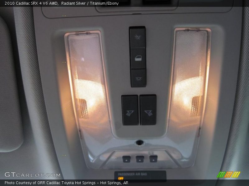 Radiant Silver / Titanium/Ebony 2010 Cadillac SRX 4 V6 AWD