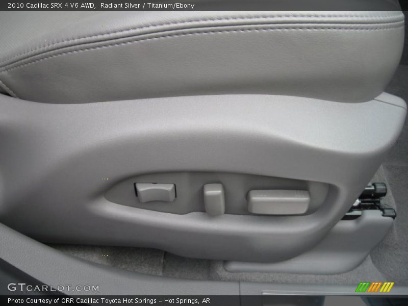 Radiant Silver / Titanium/Ebony 2010 Cadillac SRX 4 V6 AWD