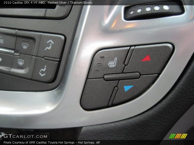 Radiant Silver / Titanium/Ebony 2010 Cadillac SRX 4 V6 AWD