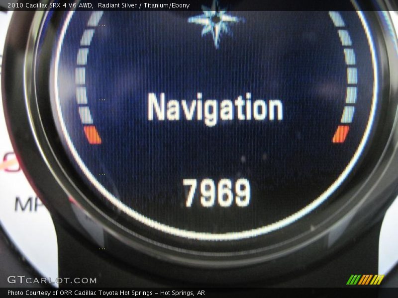 Radiant Silver / Titanium/Ebony 2010 Cadillac SRX 4 V6 AWD