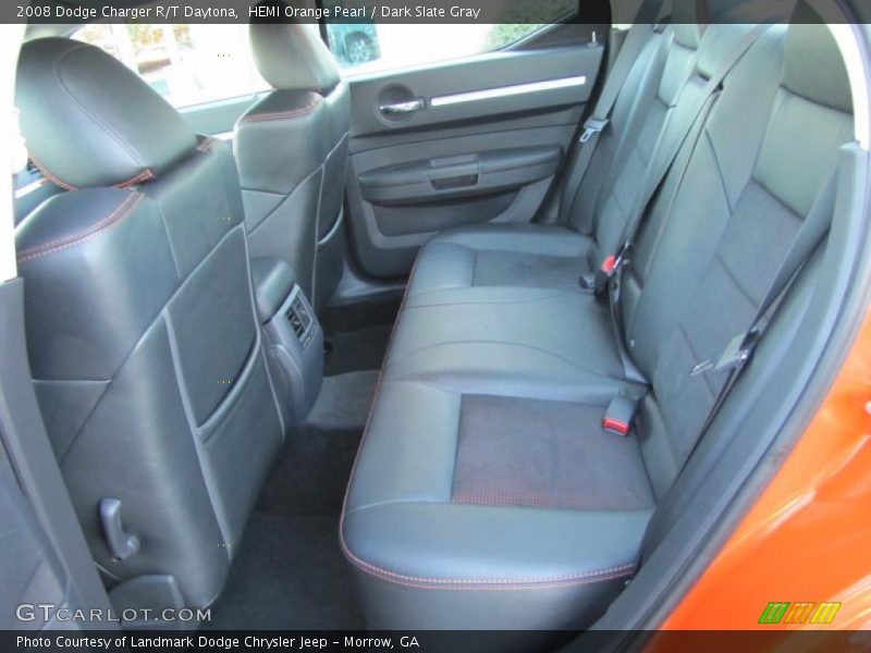 HEMI Orange Pearl / Dark Slate Gray 2008 Dodge Charger R/T Daytona