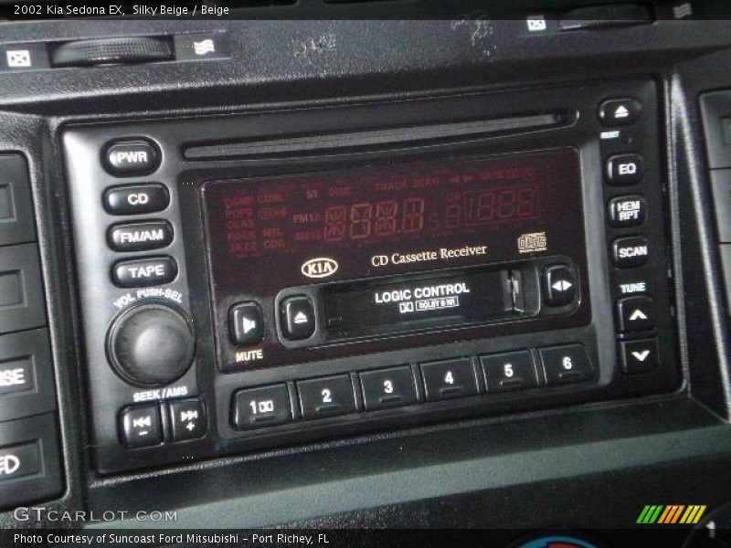 Silky Beige / Beige 2002 Kia Sedona EX