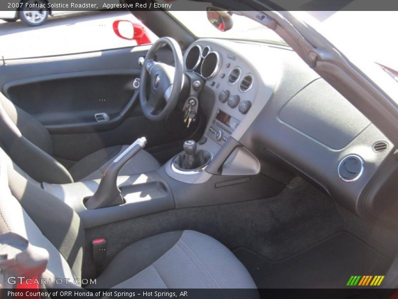 Aggressive Red / Ebony 2007 Pontiac Solstice Roadster