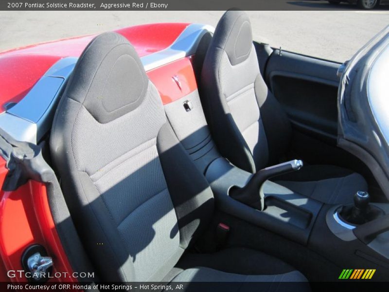 Aggressive Red / Ebony 2007 Pontiac Solstice Roadster