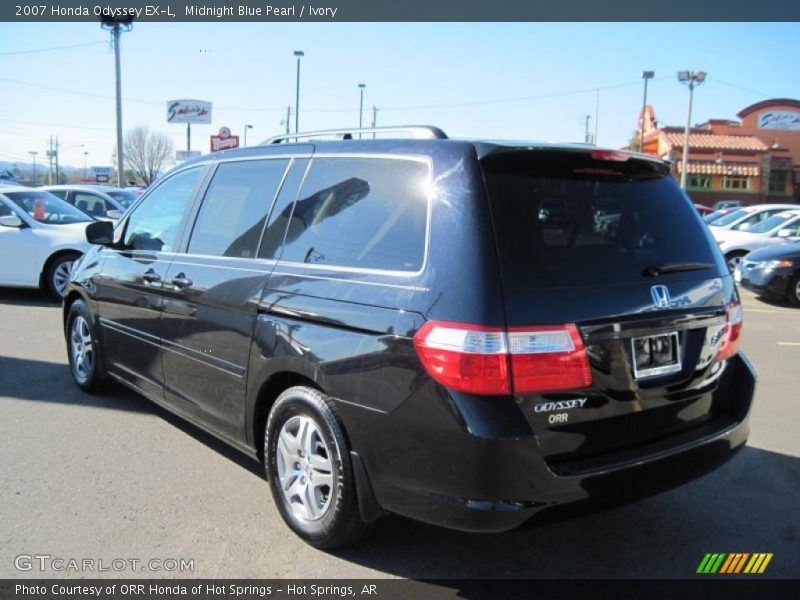 Midnight Blue Pearl / Ivory 2007 Honda Odyssey EX-L