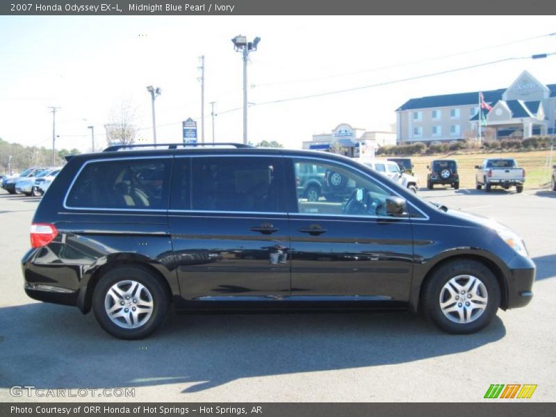 Midnight Blue Pearl / Ivory 2007 Honda Odyssey EX-L