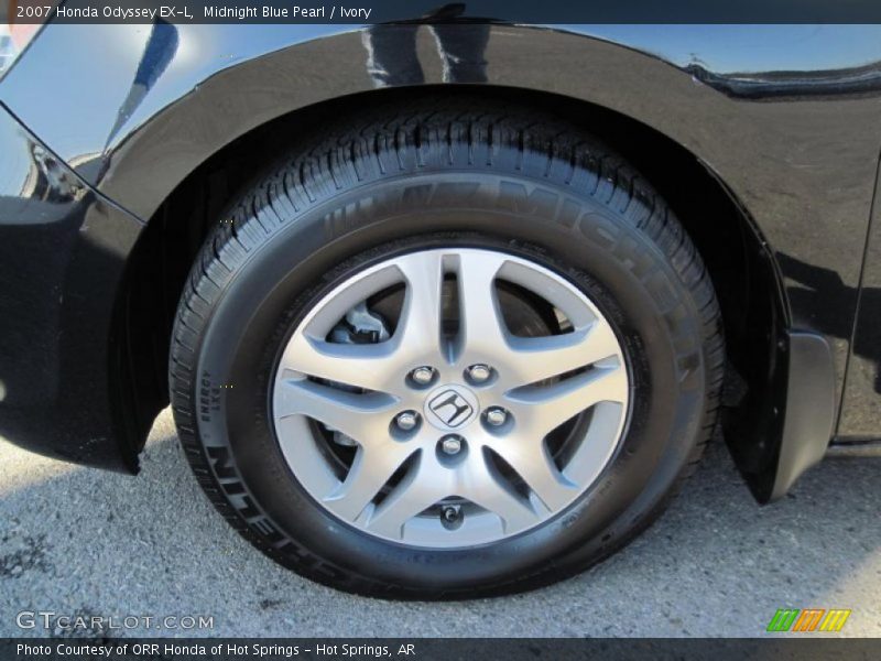 Midnight Blue Pearl / Ivory 2007 Honda Odyssey EX-L