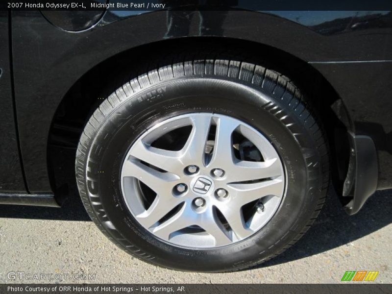 Midnight Blue Pearl / Ivory 2007 Honda Odyssey EX-L