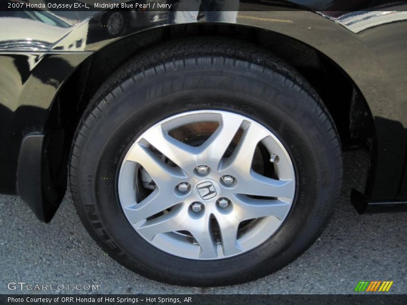 Midnight Blue Pearl / Ivory 2007 Honda Odyssey EX-L