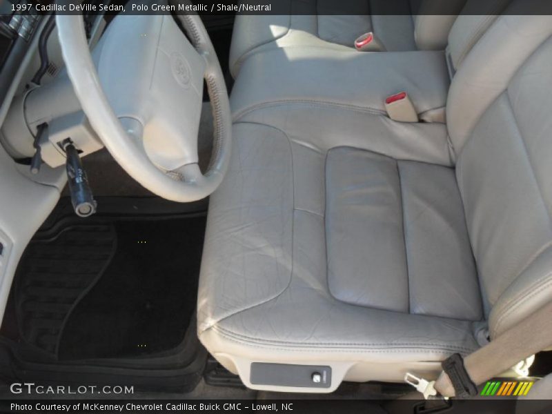 Polo Green Metallic / Shale/Neutral 1997 Cadillac DeVille Sedan