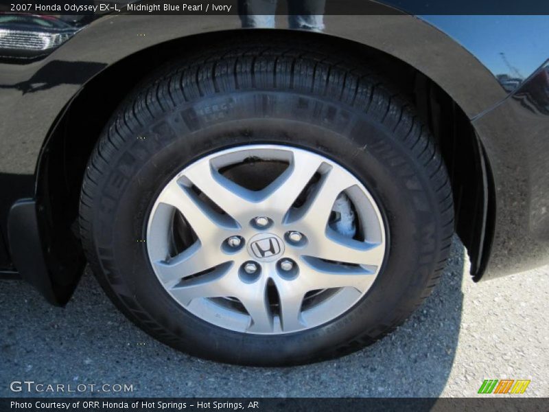 Midnight Blue Pearl / Ivory 2007 Honda Odyssey EX-L