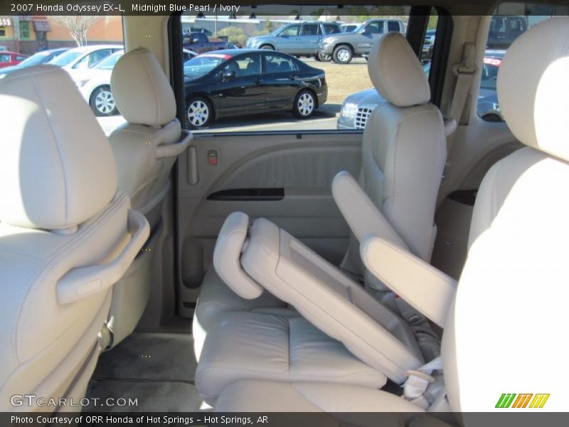 Midnight Blue Pearl / Ivory 2007 Honda Odyssey EX-L