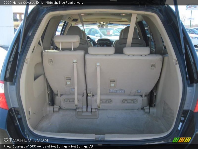 Midnight Blue Pearl / Ivory 2007 Honda Odyssey EX-L