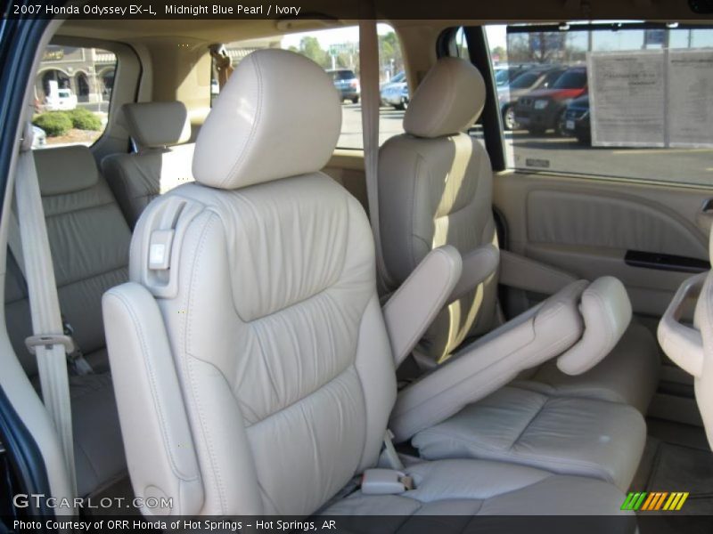 Midnight Blue Pearl / Ivory 2007 Honda Odyssey EX-L