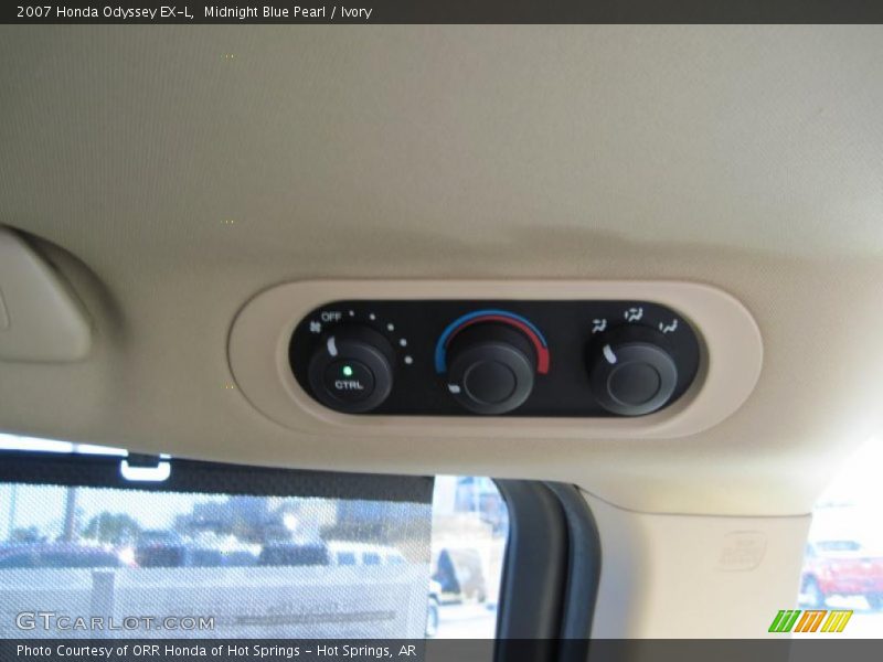 Midnight Blue Pearl / Ivory 2007 Honda Odyssey EX-L