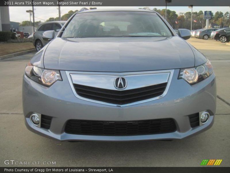 Forged Silver Pearl / Ebony 2011 Acura TSX Sport Wagon