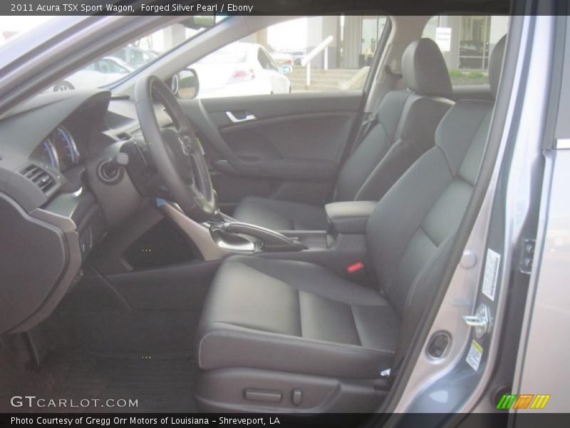 2011 TSX Sport Wagon Ebony Interior