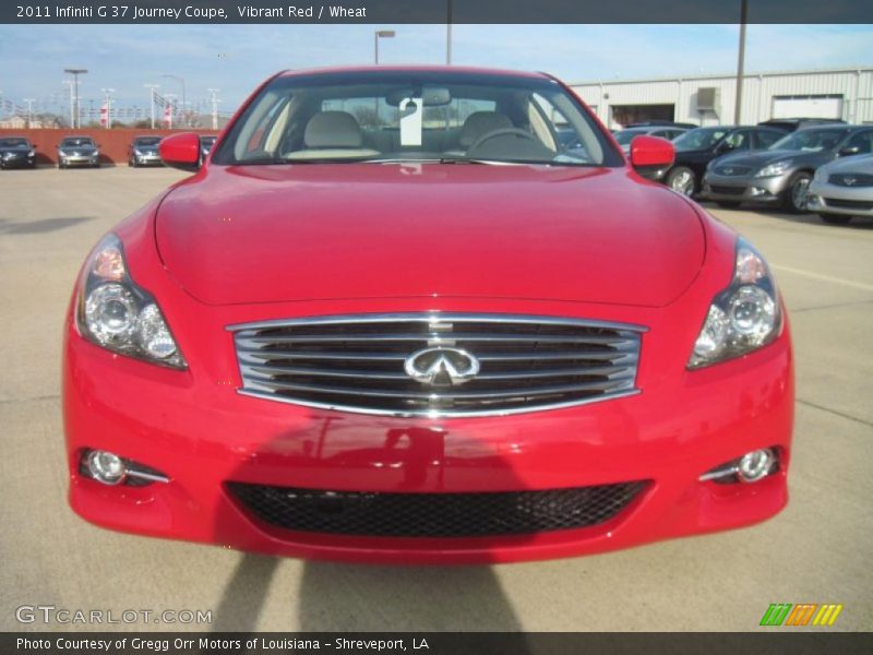  2011 G 37 Journey Coupe Vibrant Red