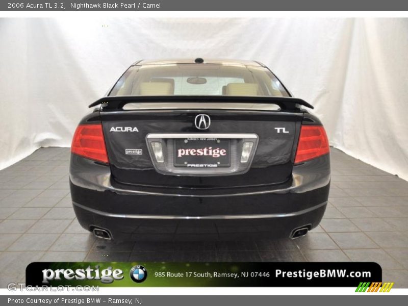 Nighthawk Black Pearl / Camel 2006 Acura TL 3.2