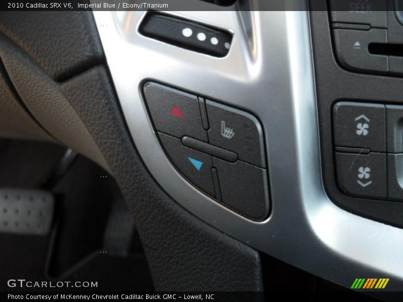 Imperial Blue / Ebony/Titanium 2010 Cadillac SRX V6