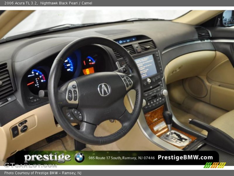 Nighthawk Black Pearl / Camel 2006 Acura TL 3.2