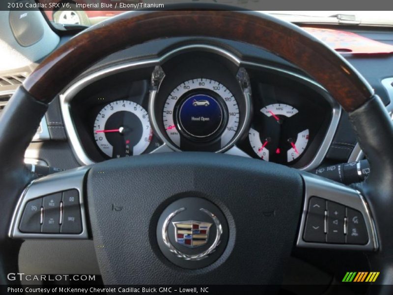 Imperial Blue / Ebony/Titanium 2010 Cadillac SRX V6