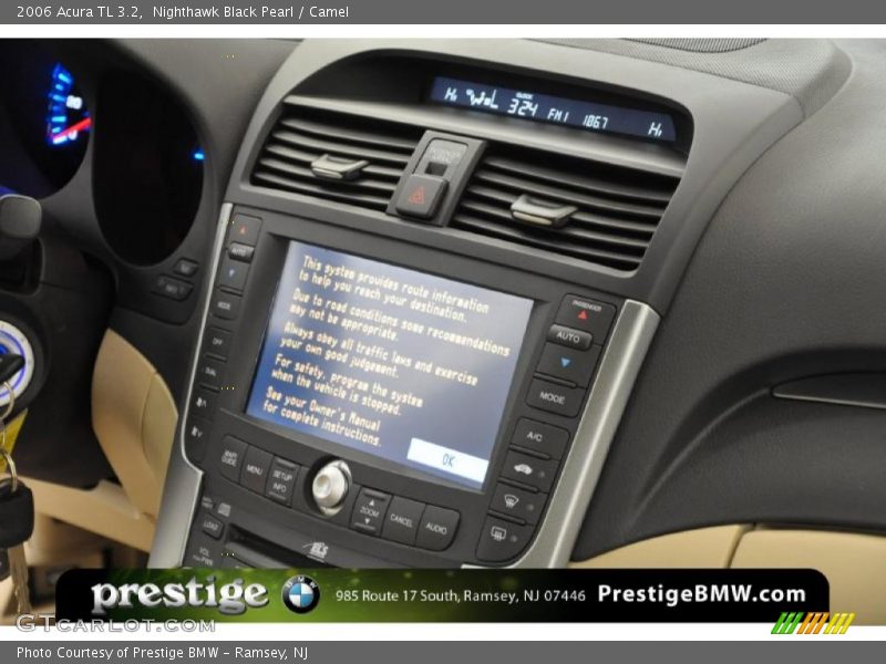 Nighthawk Black Pearl / Camel 2006 Acura TL 3.2