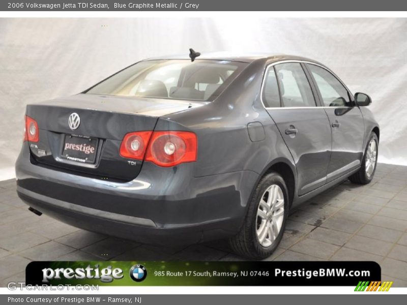 Blue Graphite Metallic / Grey 2006 Volkswagen Jetta TDI Sedan