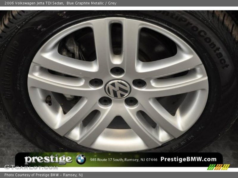 Blue Graphite Metallic / Grey 2006 Volkswagen Jetta TDI Sedan