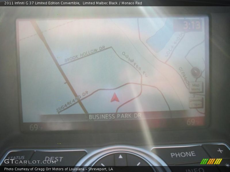 Limited Malbec Black / Monaco Red 2011 Infiniti G 37 Limited Edition Convertible
