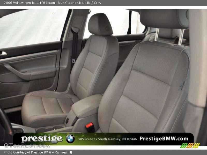 Blue Graphite Metallic / Grey 2006 Volkswagen Jetta TDI Sedan