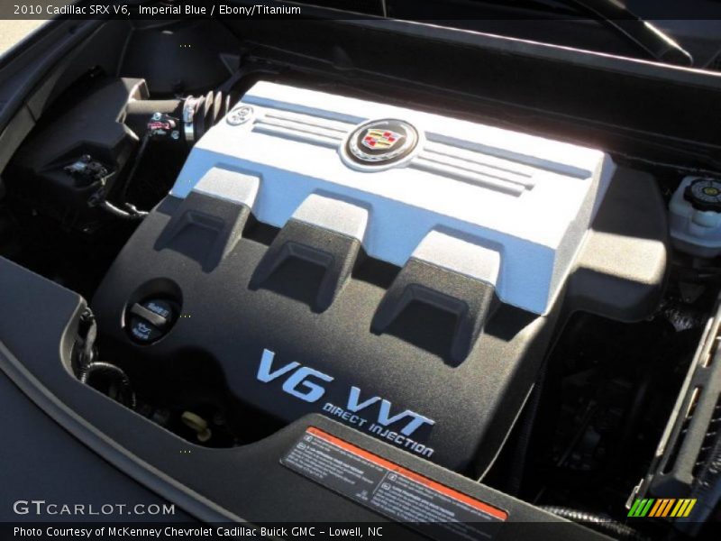Imperial Blue / Ebony/Titanium 2010 Cadillac SRX V6