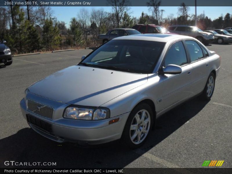 Silver Metallic / Graphite Gray 2002 Volvo S80 T6