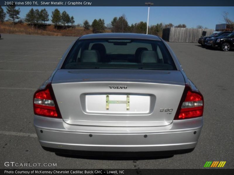 Silver Metallic / Graphite Gray 2002 Volvo S80 T6