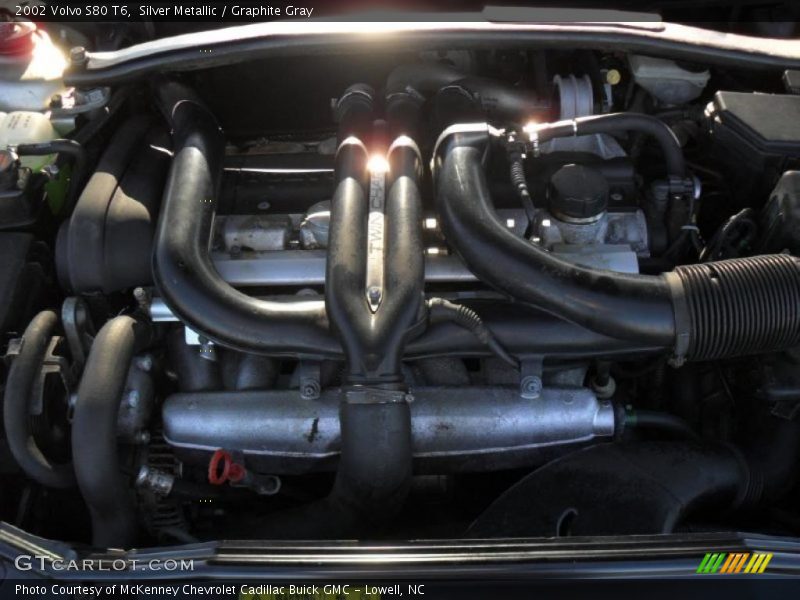  2002 S80 T6 Engine - 2.9 Liter Twin Turbocharged DOHC 24 Valve Inline 6 Cylinder