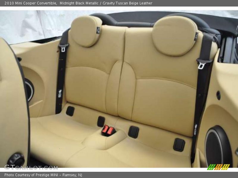 Midnight Black Metallic / Gravity Tuscan Beige Leather 2010 Mini Cooper Convertible