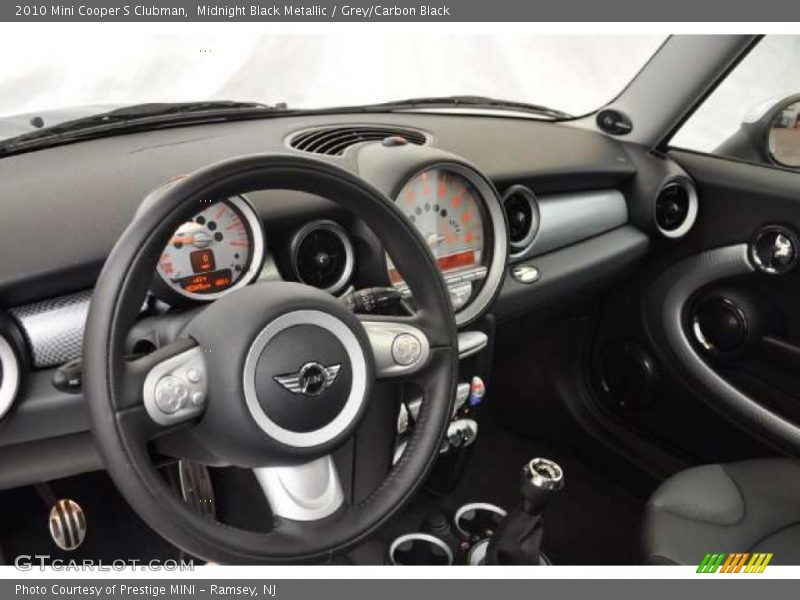 Midnight Black Metallic / Grey/Carbon Black 2010 Mini Cooper S Clubman