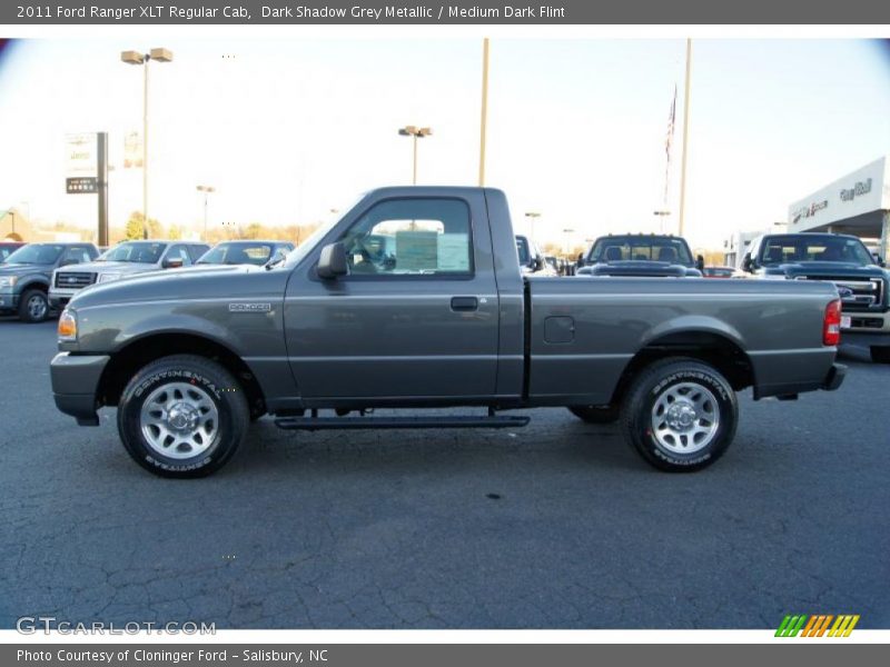  2011 Ranger XLT Regular Cab Dark Shadow Grey Metallic