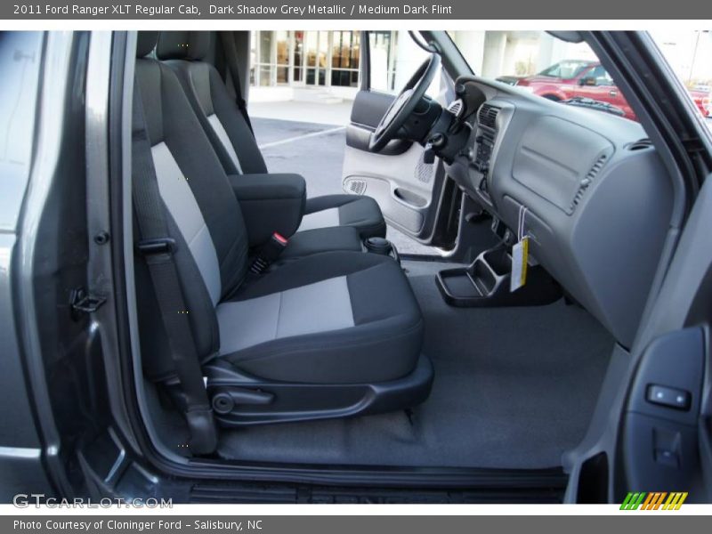  2011 Ranger XLT Regular Cab Medium Dark Flint Interior